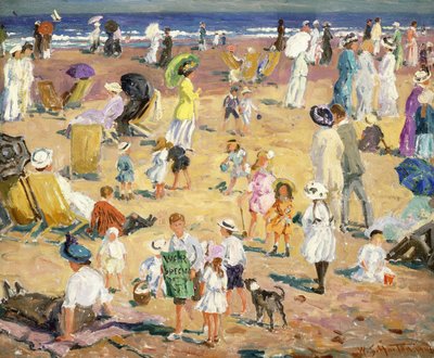 Spiaggia al sole da William Samuel Horton