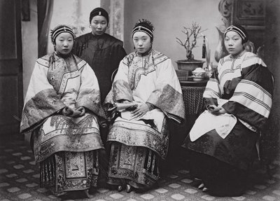 Donne cinesi, c.1880 da William Saunders
