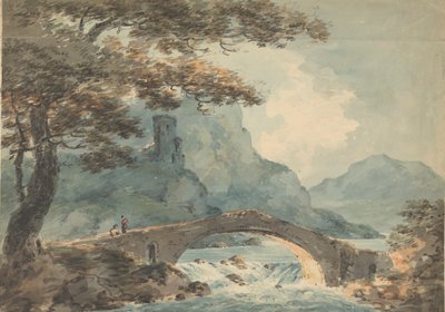 Due uomini su un ponte da William Sawrey Gilpin