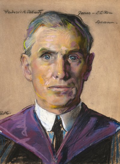Frederick S. Jones: B.A. 1884, Decano del Yale College 1909- da William Sergeant Kendall
