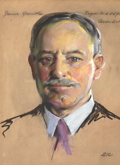 James Gamble Rogers B.A. 1889, 21h, Architetto Consulente 1920- da William Sergeant Kendall