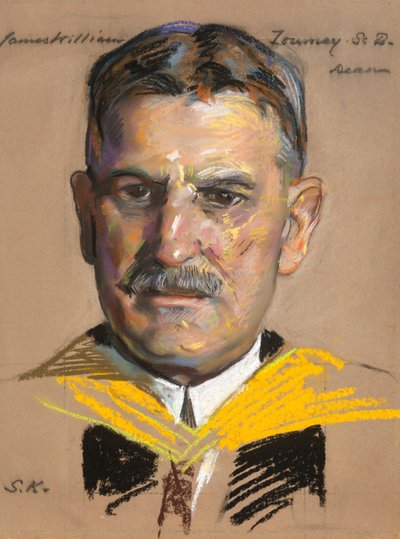 James W. Toumey - Decano della Scuola di Silvicoltura 1919-1922 da William Sergeant Kendall