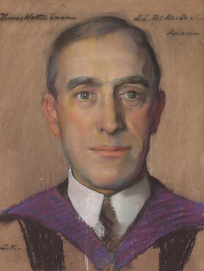 Thomas W. Swan B.A., Sterling Prof. di Diritto 1922- da William Sergeant Kendall
