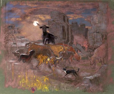 Studio per Highland Raiders, c.1918 da William Shackleton