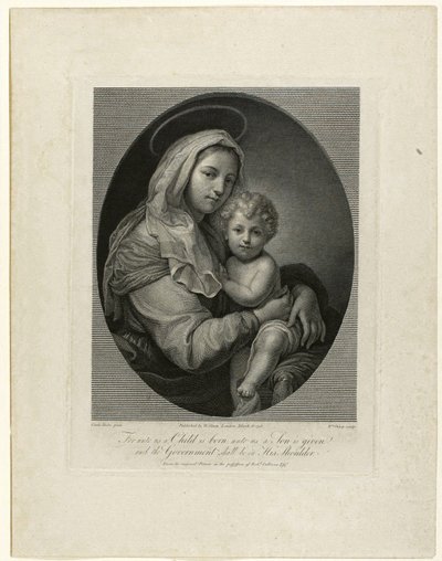 Madonna con Bambino da William Sharp