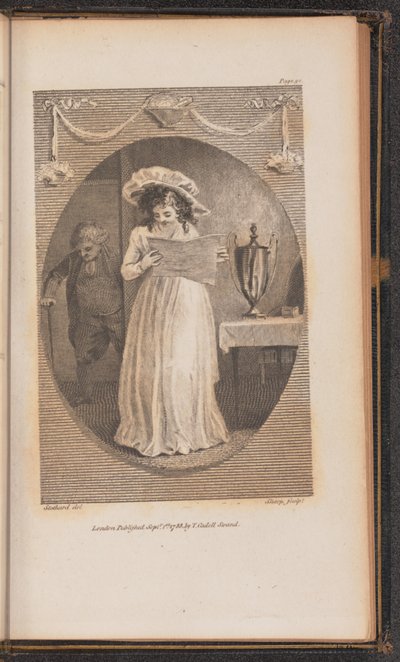 Illustrazione per il Canto IV da William Sharp after Thomas Stothard