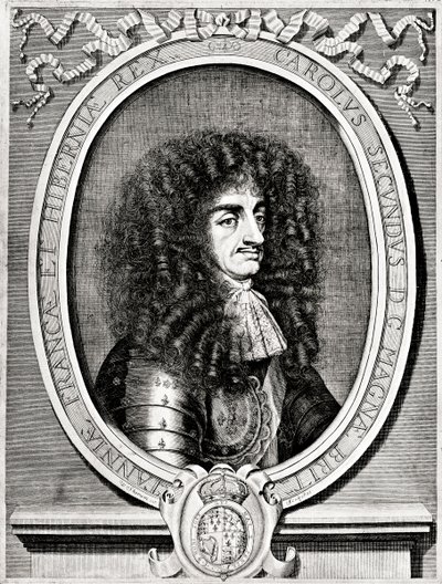 Carlo II, Re di Gran Bretagna e Irlanda, XIX secolo da William Sherwin
