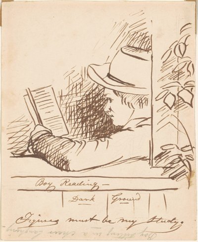 Ragazzo che Legge da William Sidney Mount