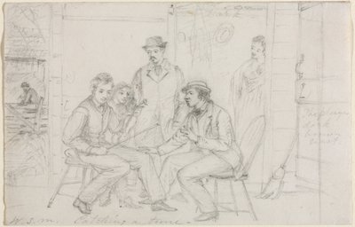 Catturare una melodia, probabilmente 1867 da William Sidney Mount