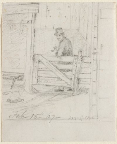 Riposo sulla Recinzione da William Sidney Mount