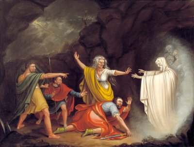 Saul e la strega di Endor da William Sidney Mount