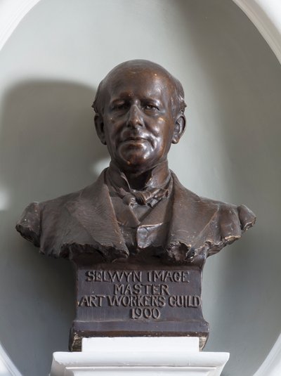 Busto di Selwyn Image, 1900 da William Silver Frith