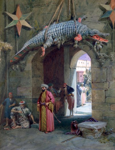 Un ingresso al Cairo da William Crimea Simpson