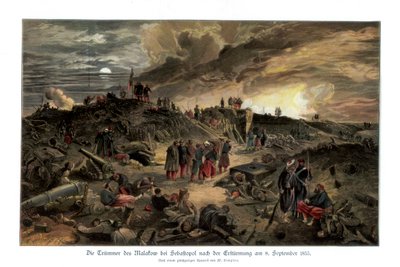 Interno del Malakoff, 8 settembre 1855, 1900 da William Crimea Simpson