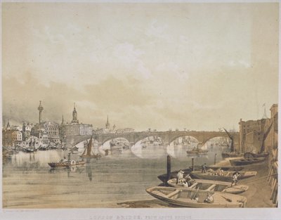 Ponte di Londra, 1852 da William Simpson