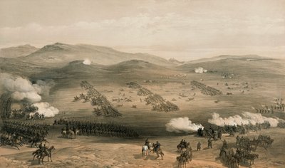 La carica della Brigata Leggera alla Battaglia di Balaclava da William Crimea Simpson