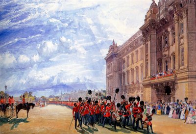 Il ritorno delle guardie dalla Crimea da William Simpson