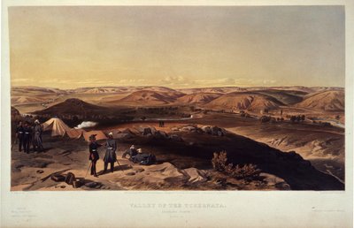 Valle del fiume Chernaya da William Crimea Simpson