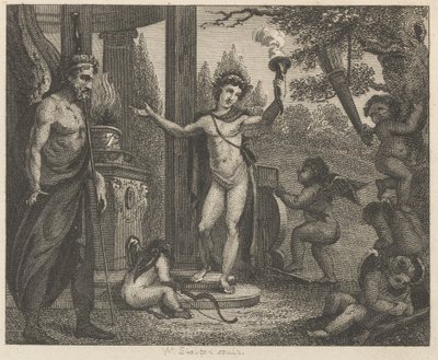 Cupido, Imene e Plutone da William Skelton