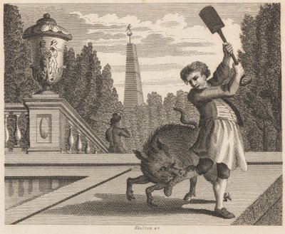 Il giardiniere e il maiale da William Skelton