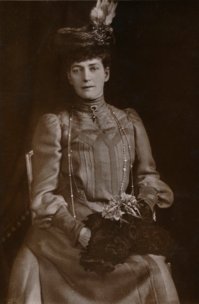 Alessandra, regina consorte di Re Edoardo VII del Regno Unito, 1905 da William Slade Stuart