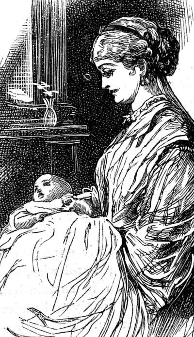 Una giovane madre che allatta il suo bambino da William Small