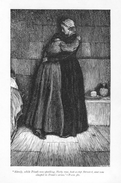 Scena da Adam Bede di George Eliot, c1885 da William Small