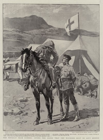 La ritirata da Dundee, dando l