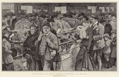 La Mostra del Club Smithfield alla Royal Agricultural Hall, Islington da William Small