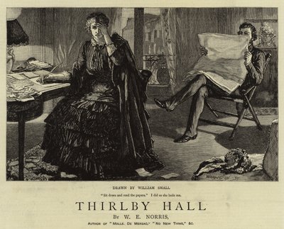 Thirlby Hall da William Small