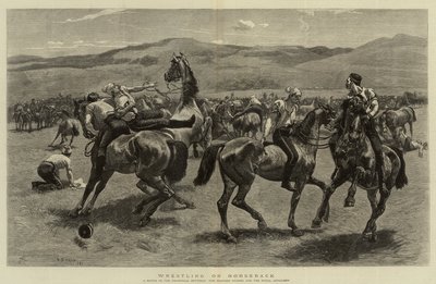 Lotta a cavallo da William Small