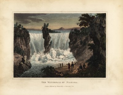 La cascata del Niagara da William Smellie