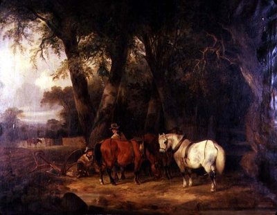 Il riposo di mezzogiorno da William Snr. Shayer