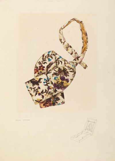 Cravatta e scatola da William Spiecker
