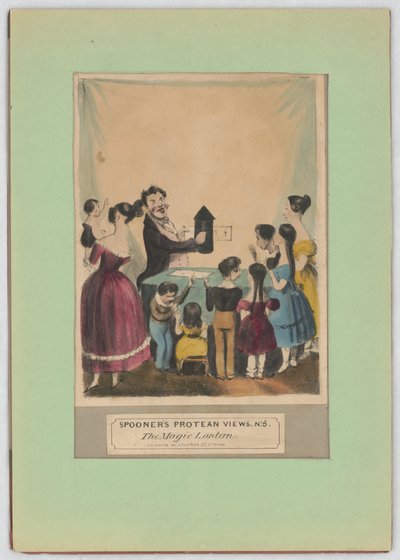 Le vedute proteiche di Spooner, n. 5. La lanterna magica, c.1838 da William Spooner
