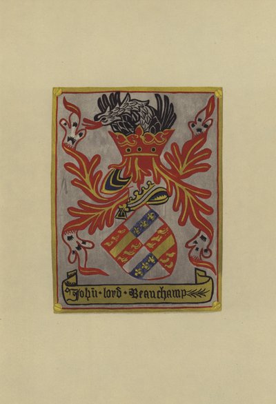 Sir John Beauchamp, lord Beauchamp di Powyk, 1445-1475 da William St John Hope