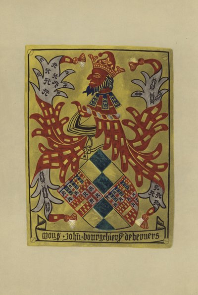 Sir John Bourchier, lord Berners, 1459-1474 da William St John Hope