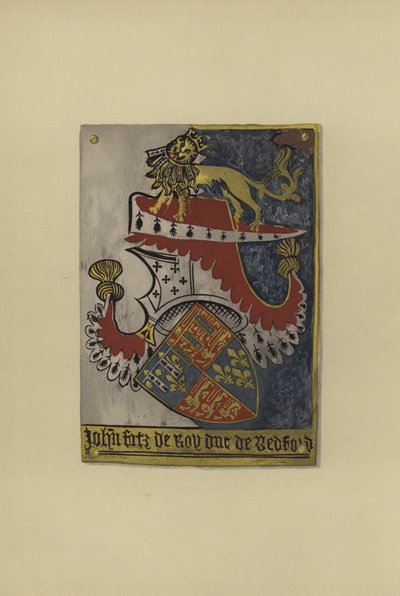 Sir John Plantagenet di Lancaster, conte di Kendal e duca di Bedford, c 1402-1435 da William St John Hope