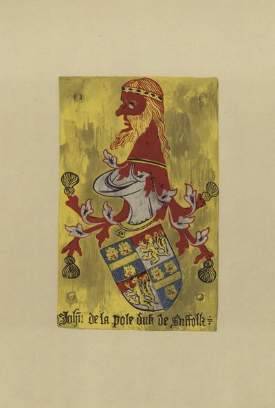 Sir John de la Pole, duca di Suffolk, c. 1472-1491 da William St John Hope