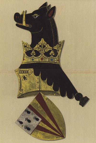 Sir Ralph Bassett, lord Bassett di Drayton, 1368-1390 da William St John Hope