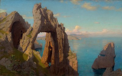 Arco naturale a Capri da William Stanley Haseltine
