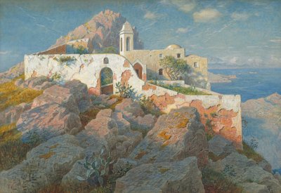 Santa Maria a Cetrella, Anacapri, c.1892 da William Stanley Haseltine