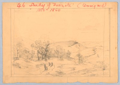 Studio per paesaggio da William Stanley Haseltine