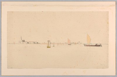 Studio della laguna, Venezia, Italia da William Stanley Haseltine
