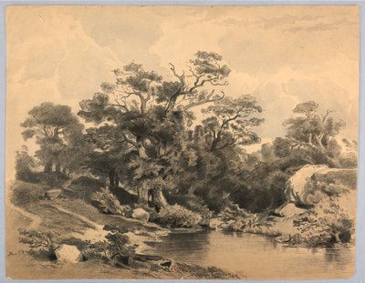 Studio di paesaggio da William Stanley Haseltine