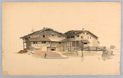 Studio di paesaggio, Svizzera da William Stanley Haseltine
