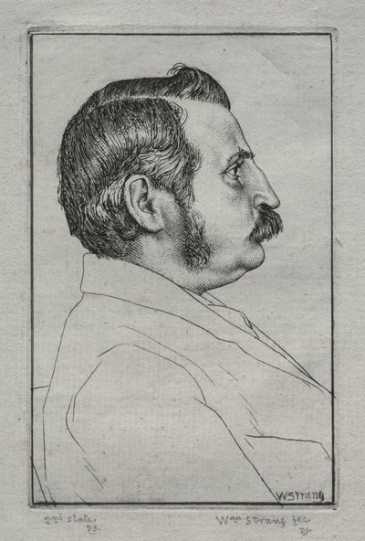 Henry Austin Dobson, N. 2, 1894 da William Strang
