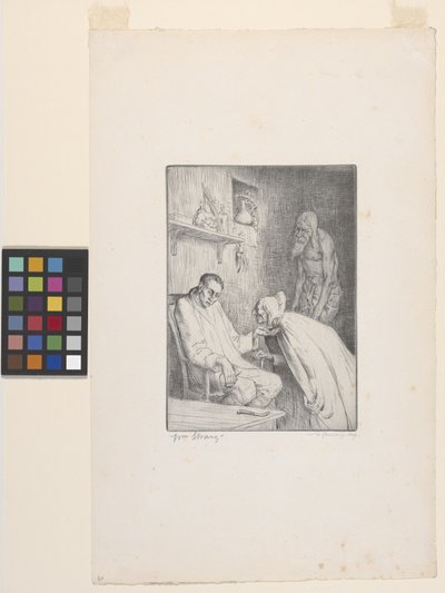Uomo e strega da William Strang