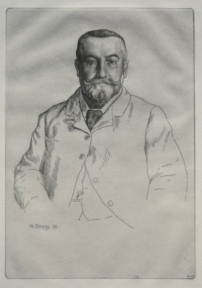 Ritratto di H. Cock, 1895 da William Strang