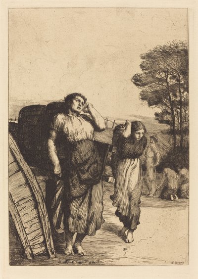 Raccolta delle patate da William Strang